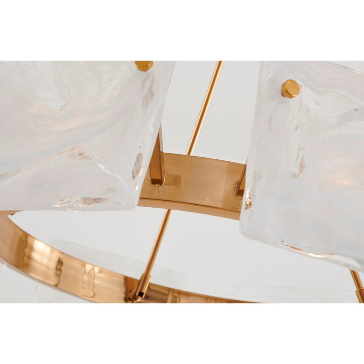 Chandelier In Gold Finish