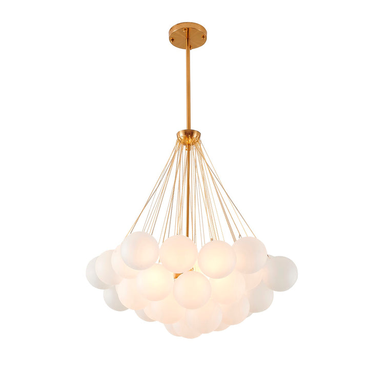 Chandelier In Gold Finish by Bethel