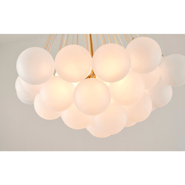 Chandelier In Gold Finish