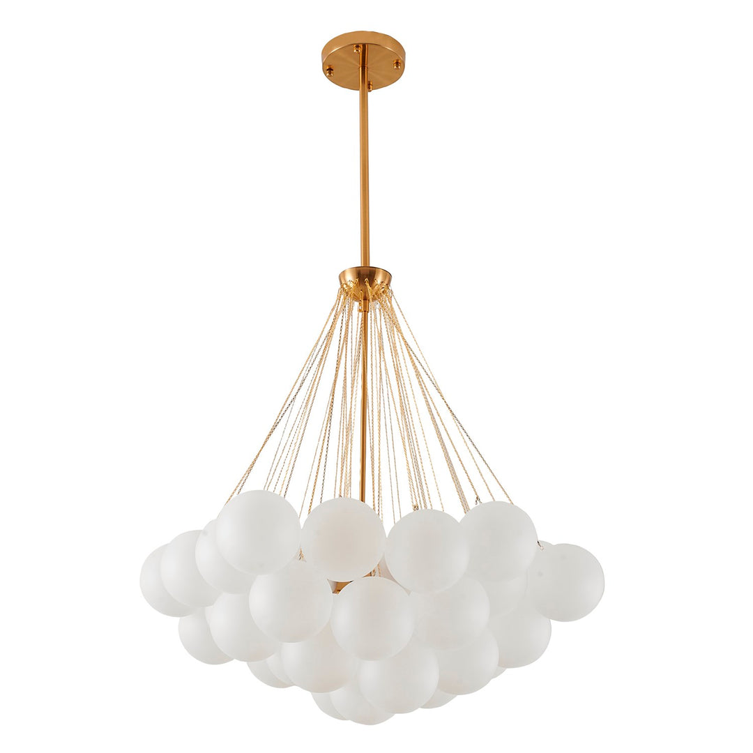 Chandelier In Gold Finish