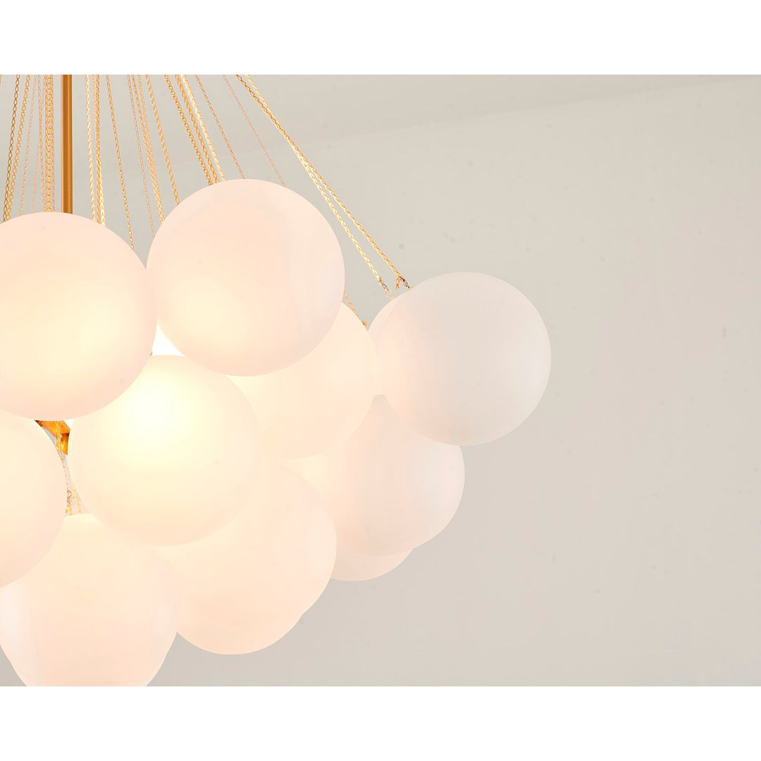 Chandelier In Gold Finish