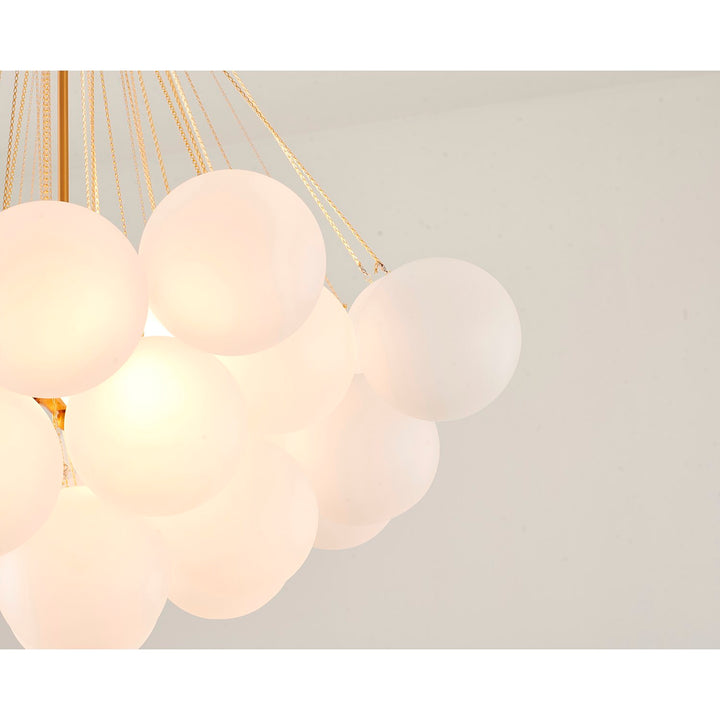 Chandelier In Gold Finish