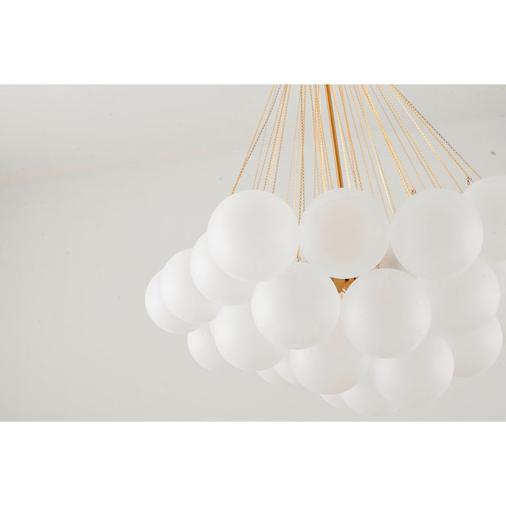 Chandelier In Gold Finish