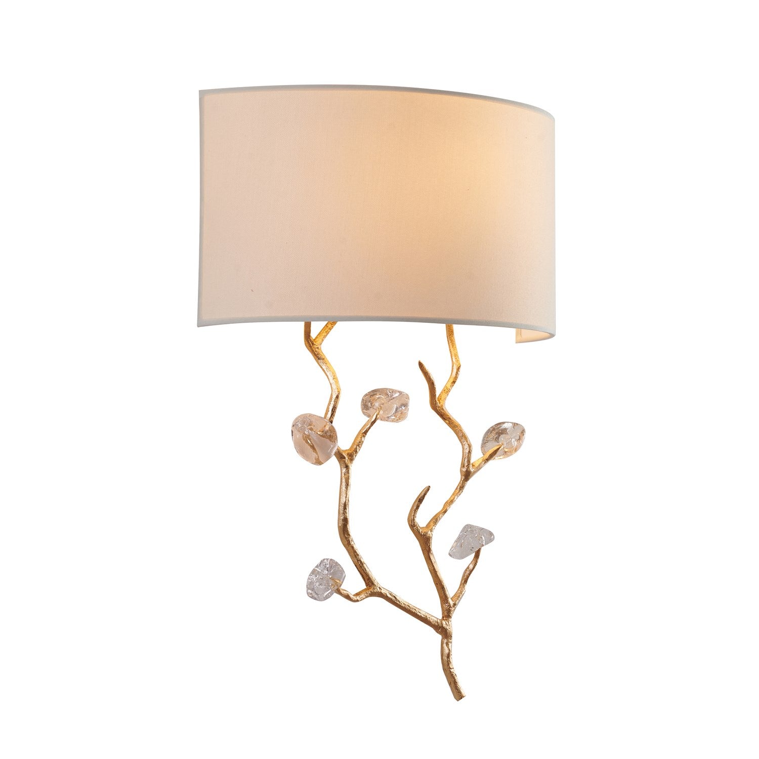 Wall Sconce In Gold Finish by Bethel