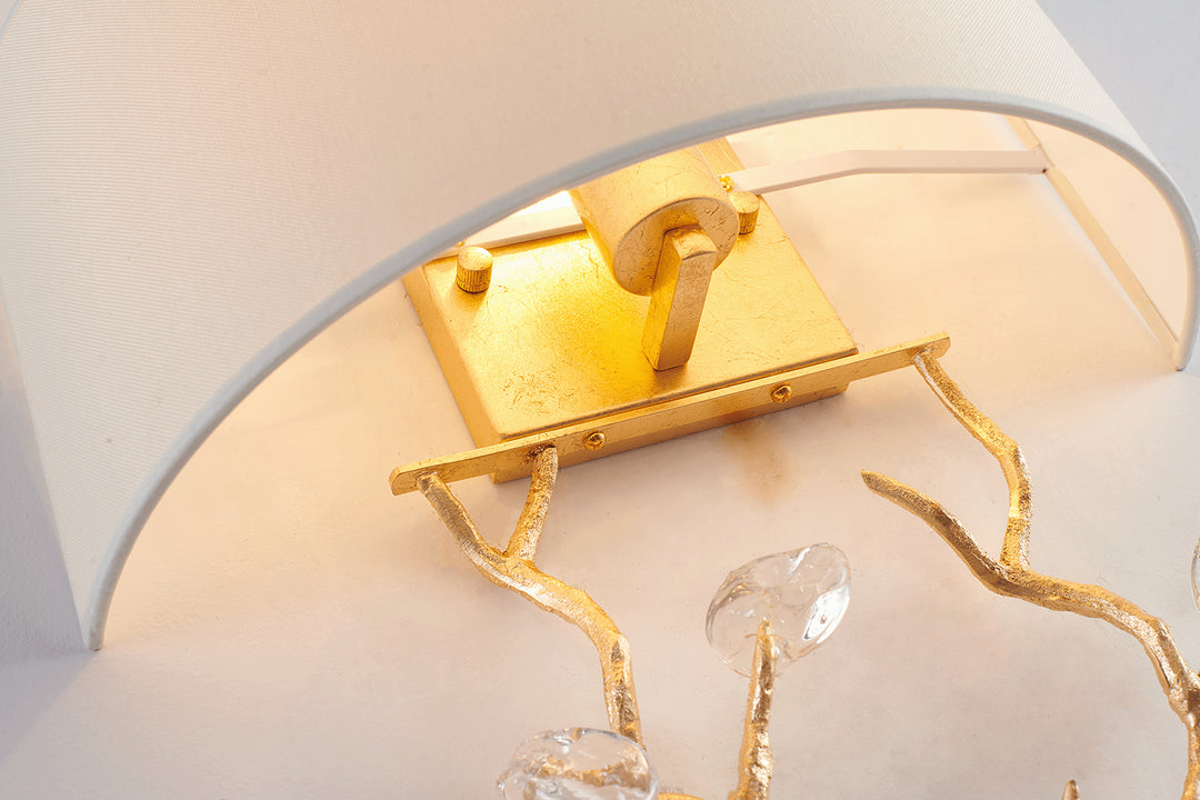 Wall Sconce In Gold Finish