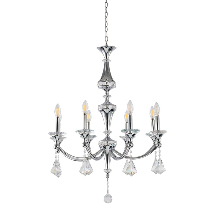 Chandelier In Chrome Finish