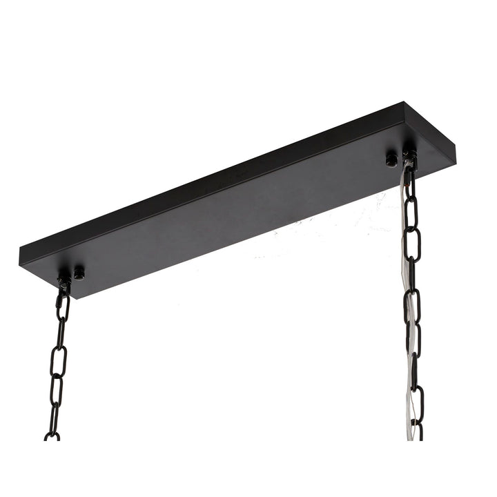 Chandelier In Black Finish