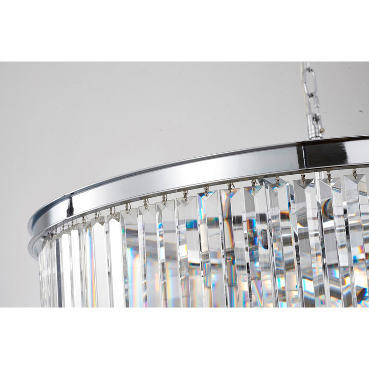 Chandelier In Chrome Finish