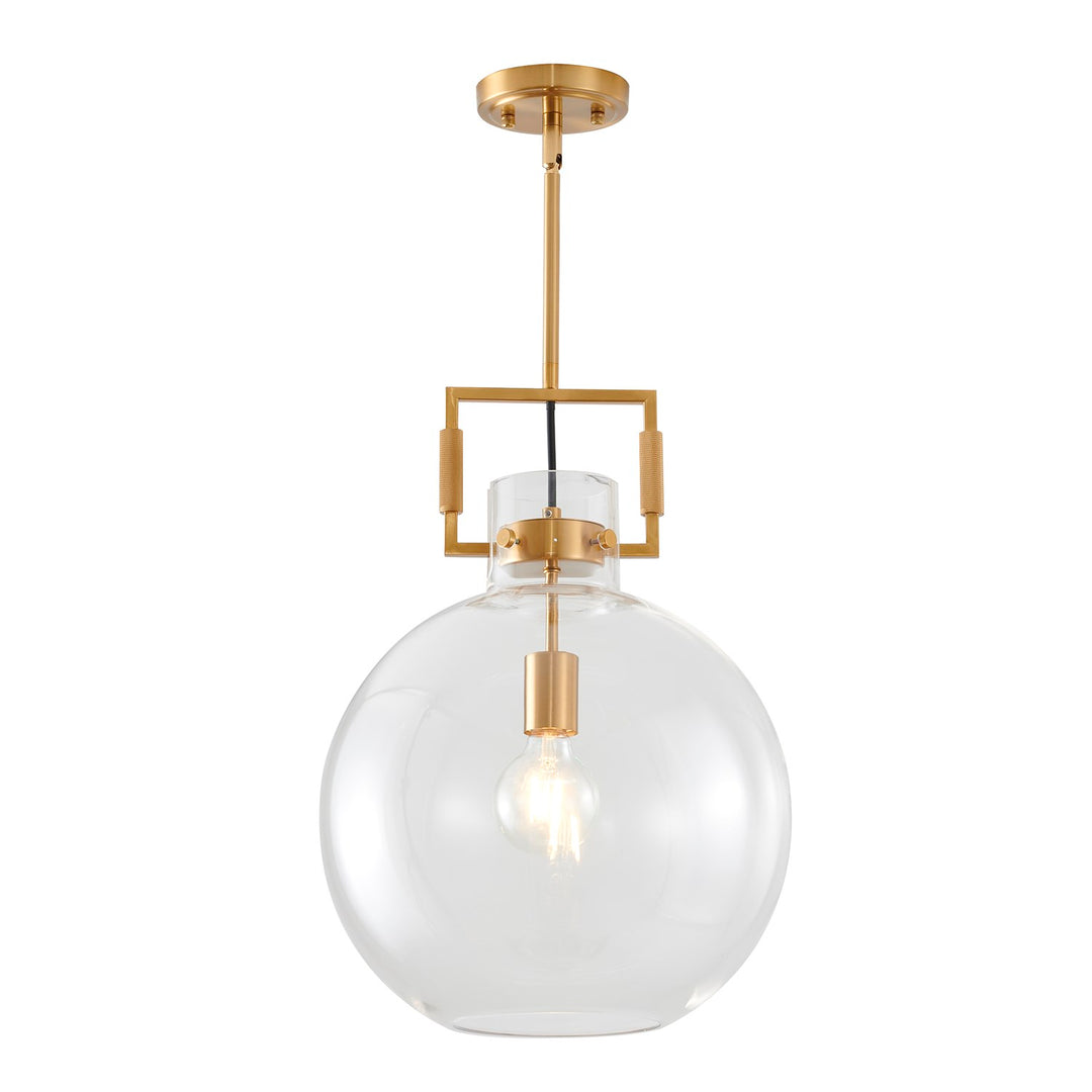 Pendant In Brass Finish by Bethel