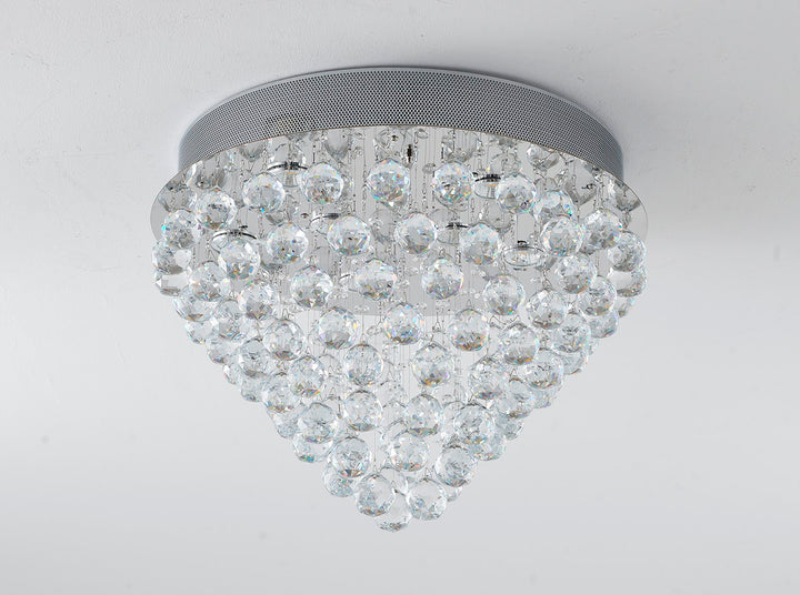 Semi Flush Mount In Chrome Finish