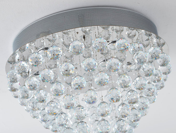 Semi Flush Mount In Chrome Finish