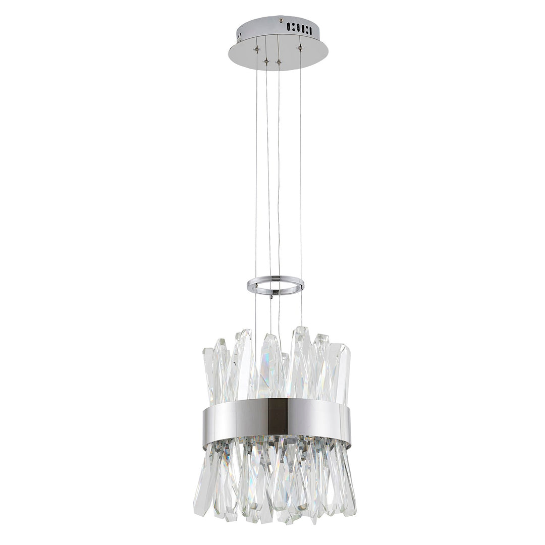 Led Pendant In Chrome Finish