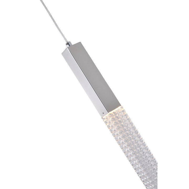 Led Pendant In Chrome Finish