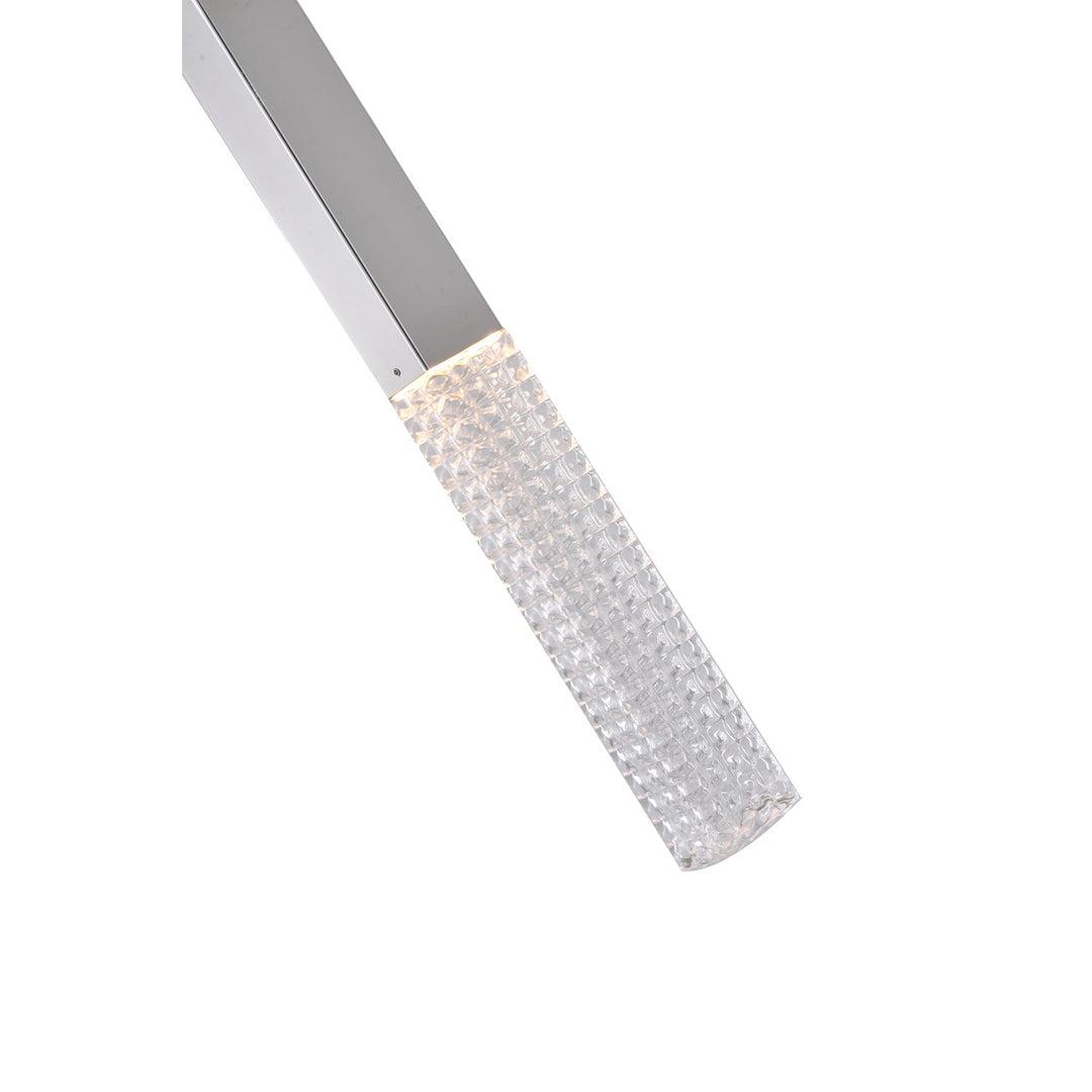 Led Pendant In Chrome Finish