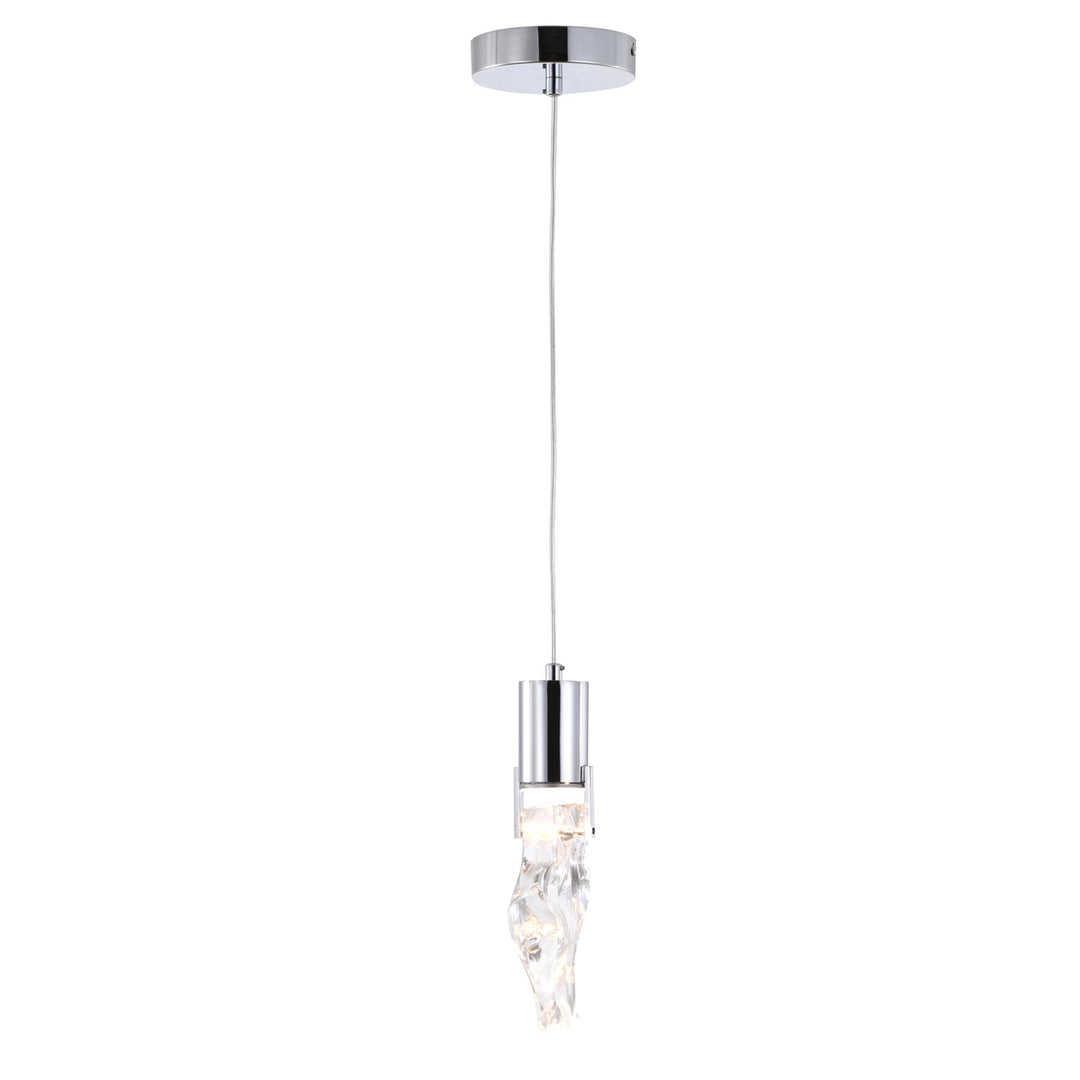 Led Pendant In Chrome Finish by Bethel