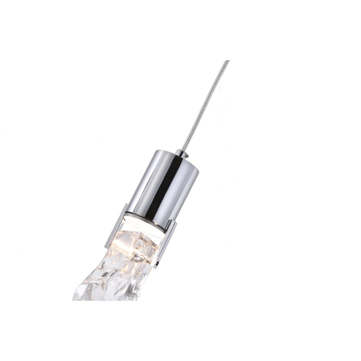 Led Pendant In Chrome Finish