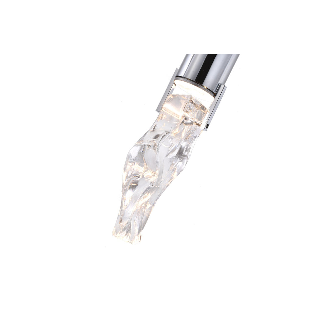 Led Pendant In Chrome Finish