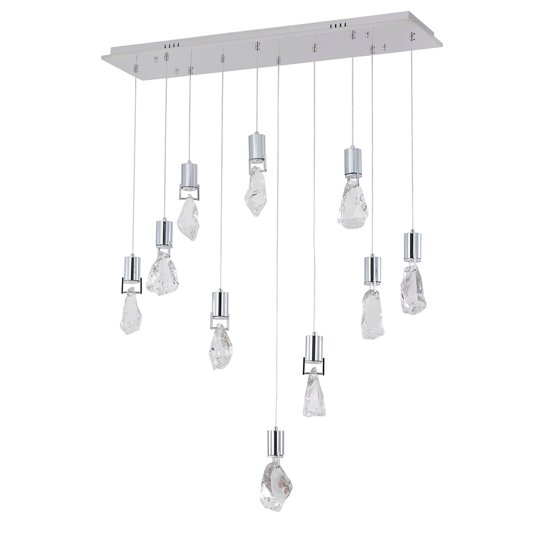 Chandelier In Chrome Finish