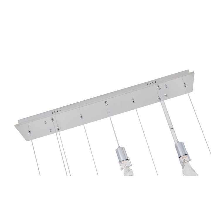 Chandelier In Chrome Finish