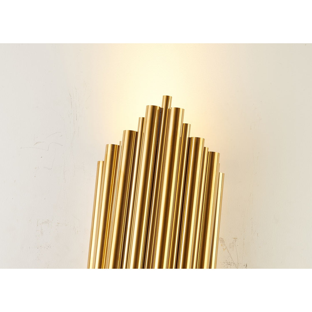 Wall Sconce In Gold Finish