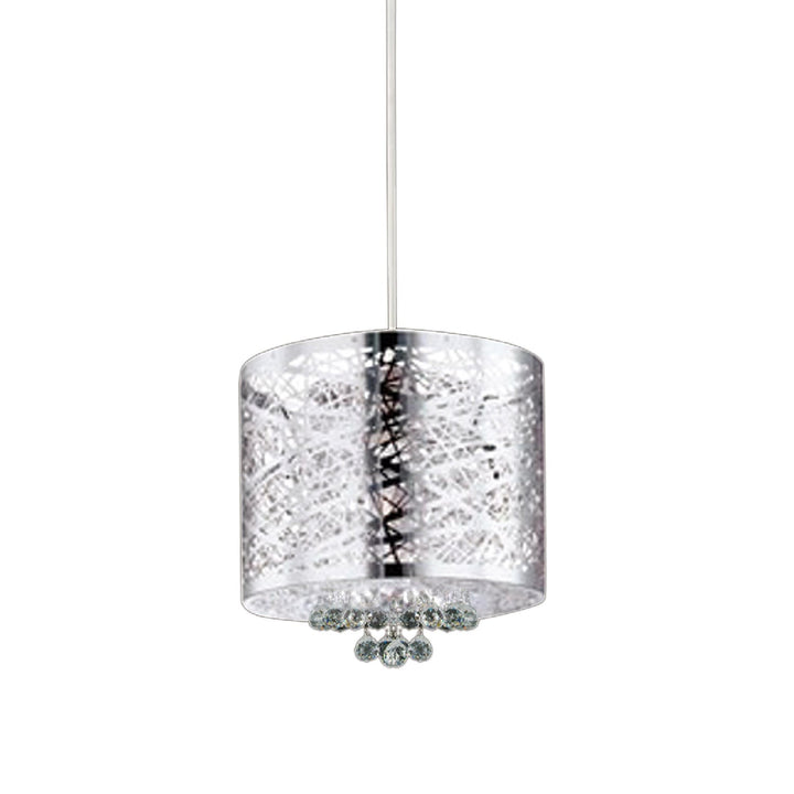 Single Pendant Lighting In Chrome Finish by Bethel