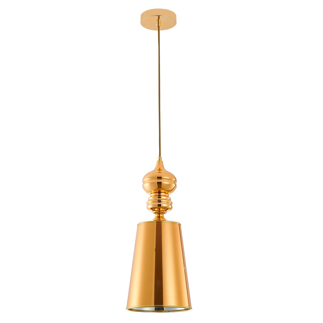 Pendant In Polished Gold Finish