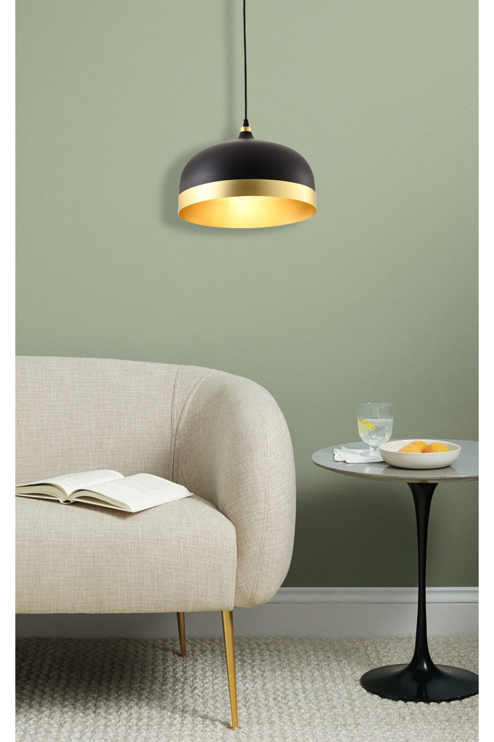 Pendant In Black Finish