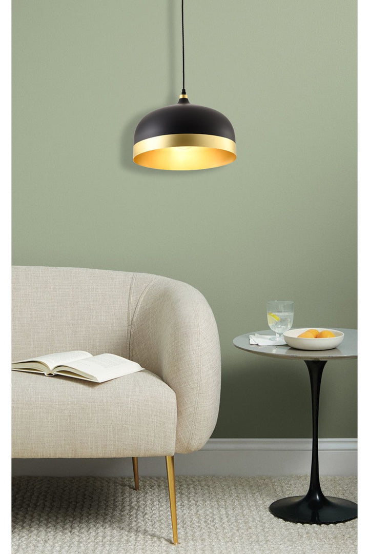 Pendant In Black Finish