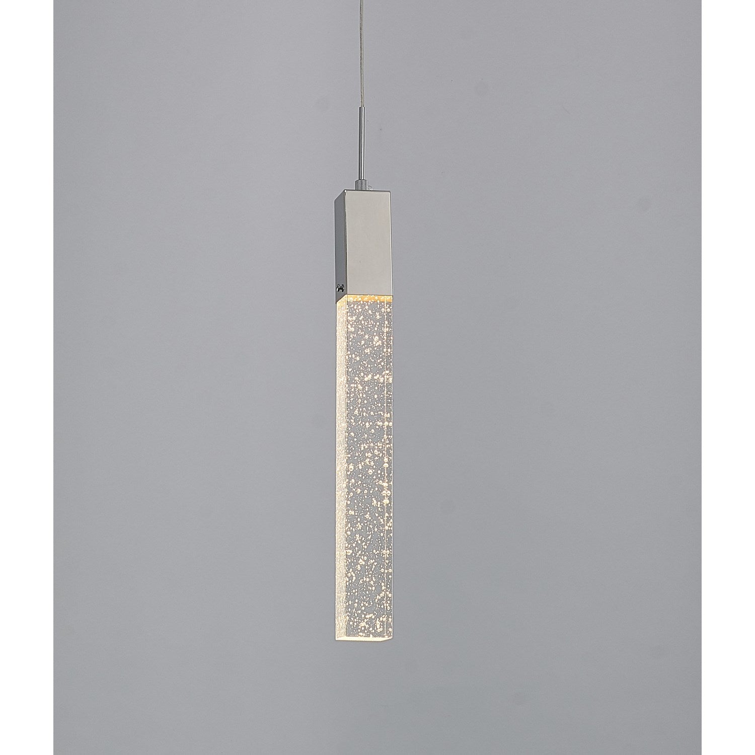 Single Pendant Lighting In Chrome Finish by Bethel
