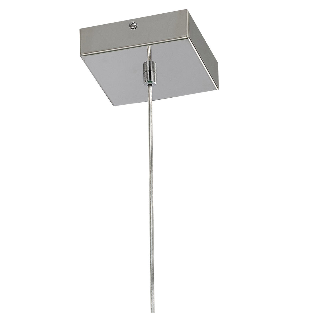 Single Pendant Lighting In Chrome Finish
