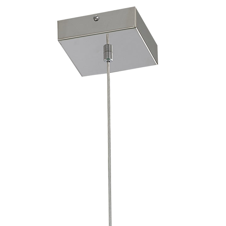 Single Pendant Lighting In Chrome Finish