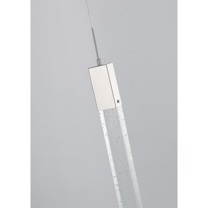 Single Pendant Lighting In Chrome Finish