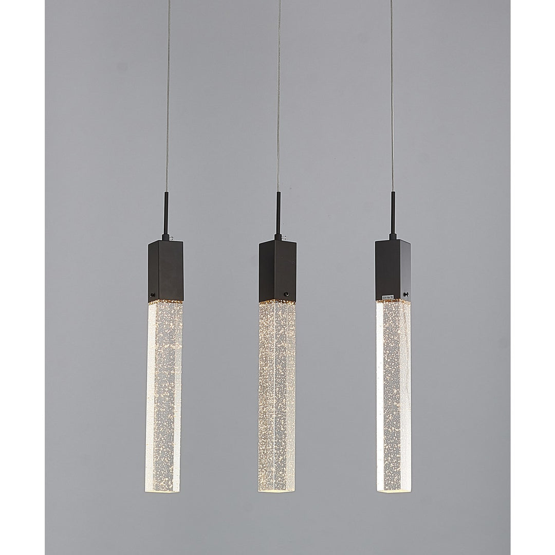 Island Lighting In Matte Black Finish by Bethel
