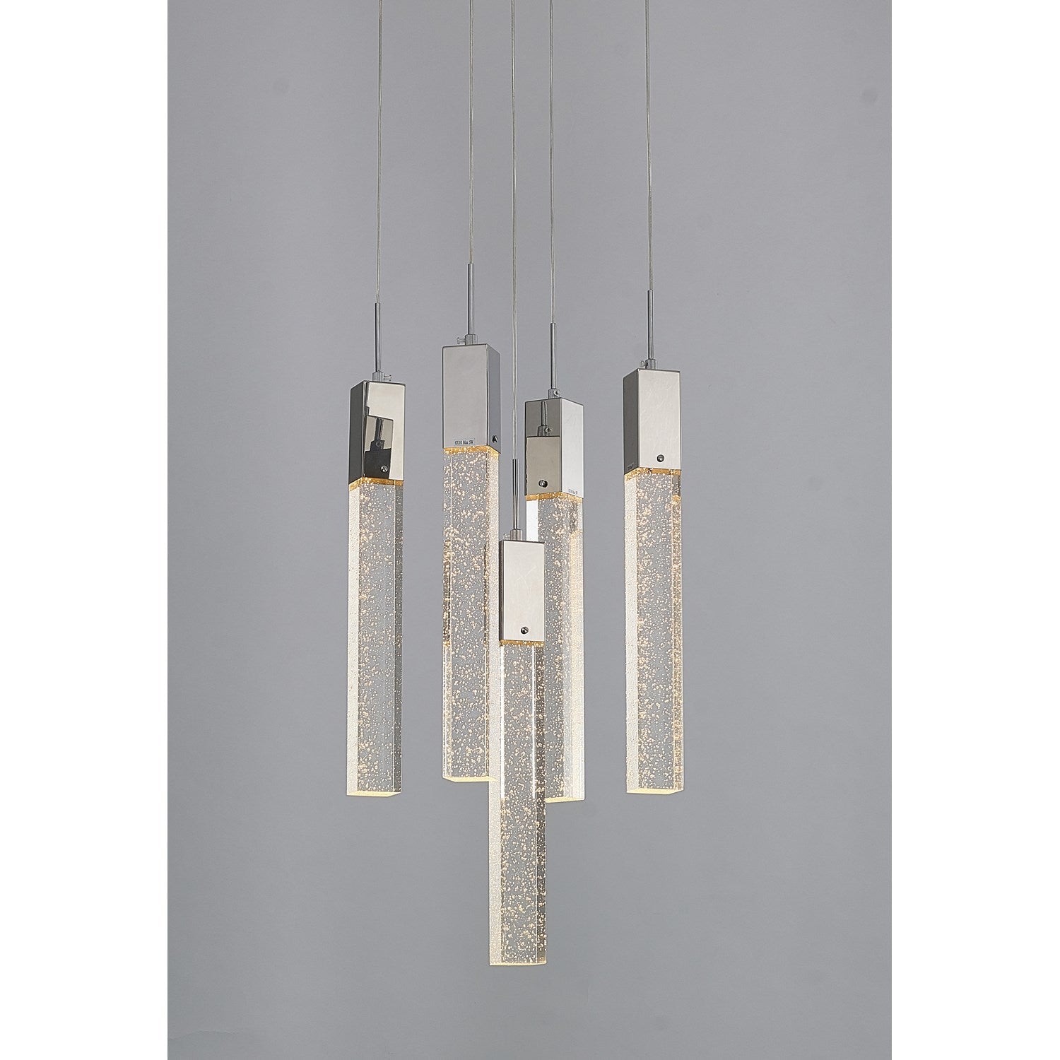 Chandelier In Chrome Finish by Bethel