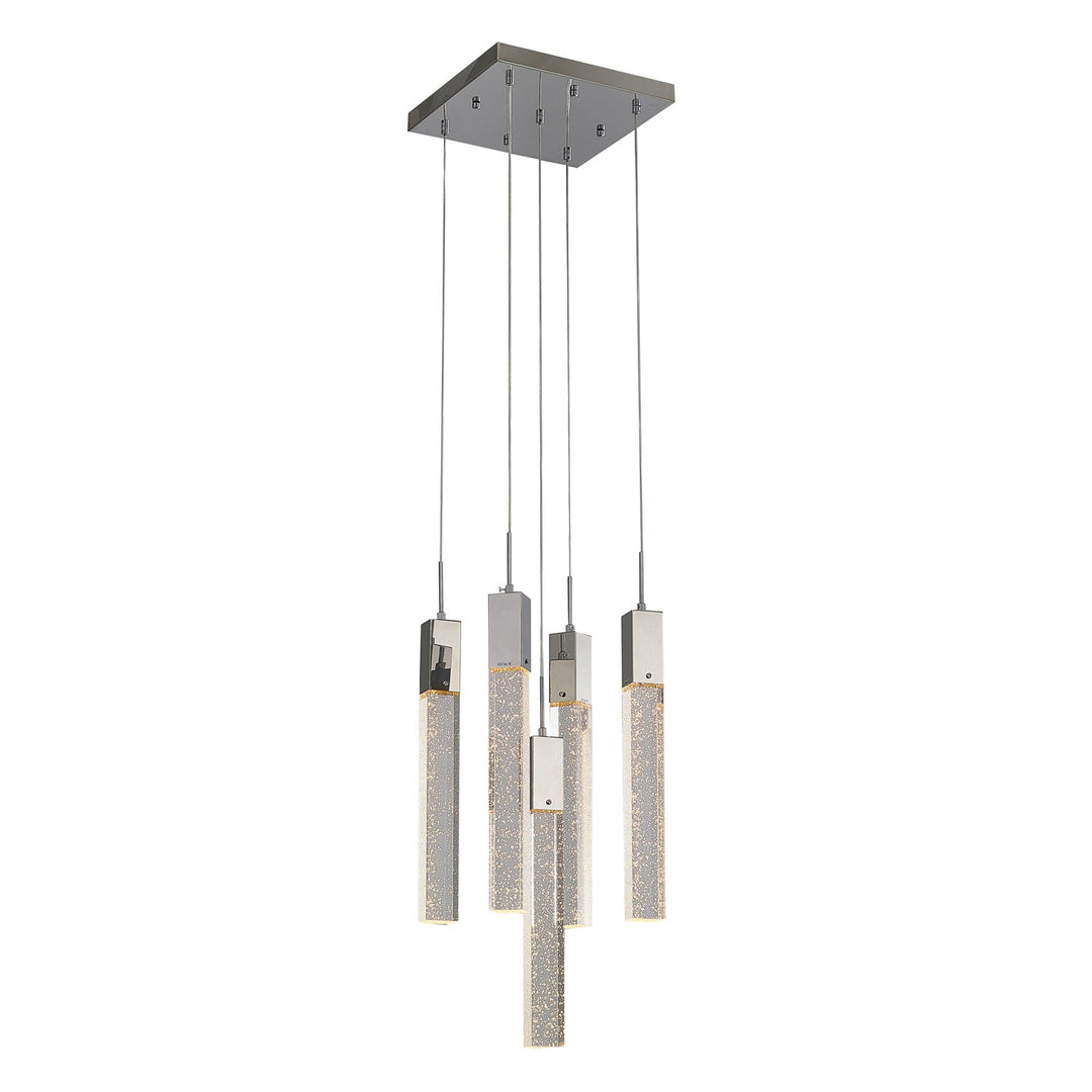 Chandelier In Chrome Finish