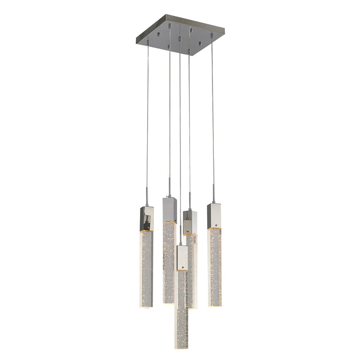 Chandelier In Chrome Finish