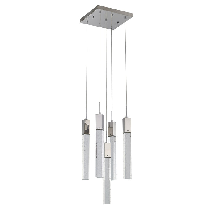 Chandelier In Chrome Finish