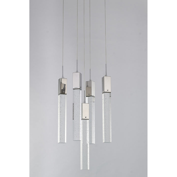 Chandelier In Chrome Finish
