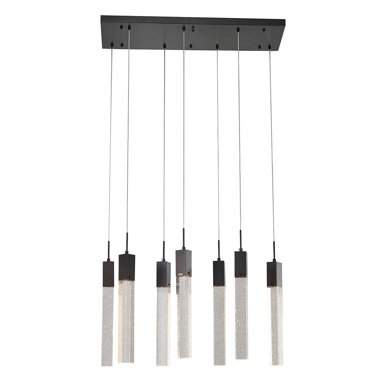 Island Lighting In Matte Black Finish by Bethel