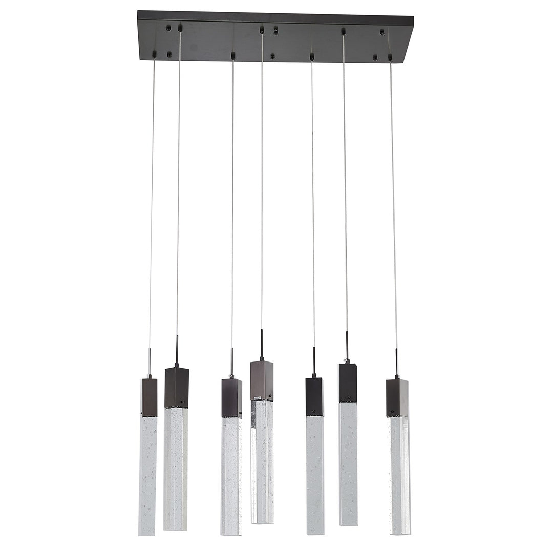 Island Lighting In Matte Black Finish