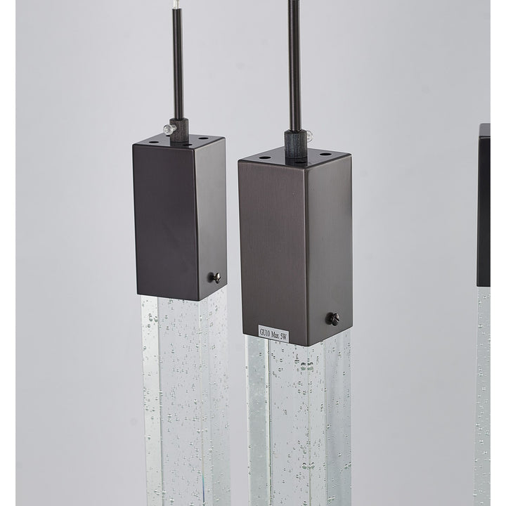 Island Lighting In Matte Black Finish