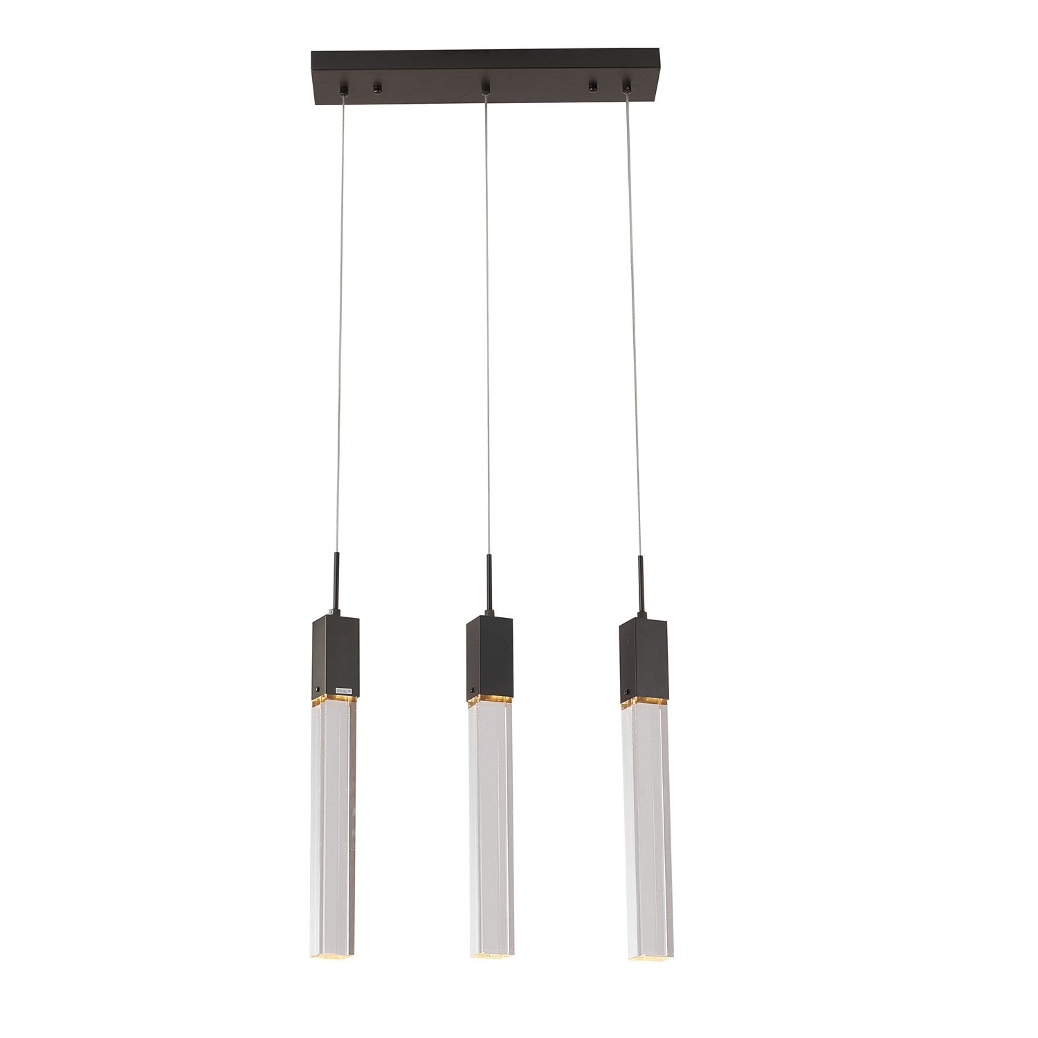 Island Lighting In Matte Black Finish by Bethel