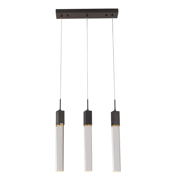 Island Lighting In Matte Black Finish by Bethel