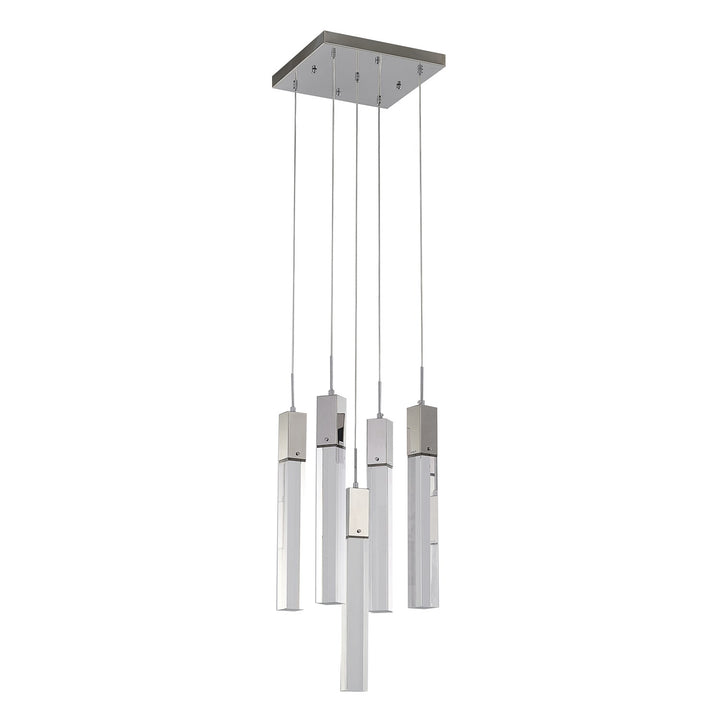 Chandelier In Chrome Finish