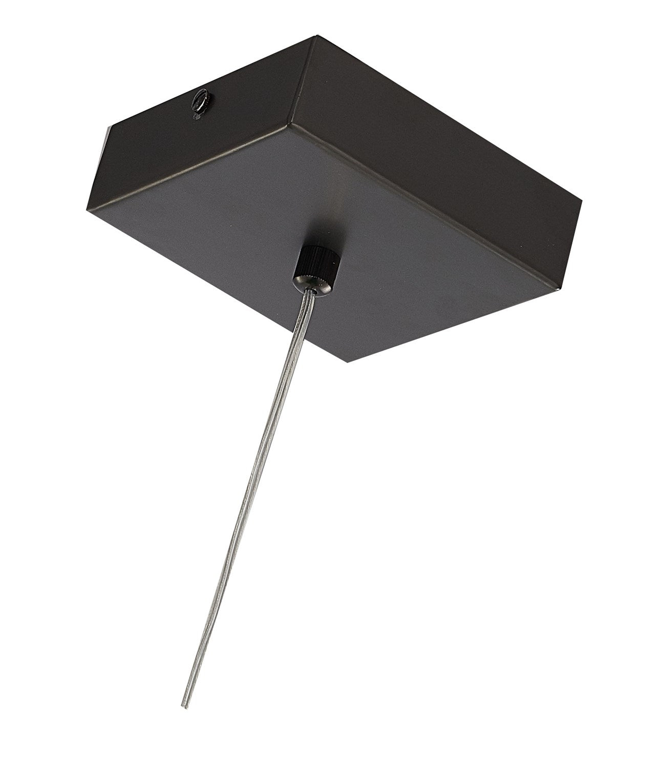 Single Pendant Lighting In Matte Black Finish
