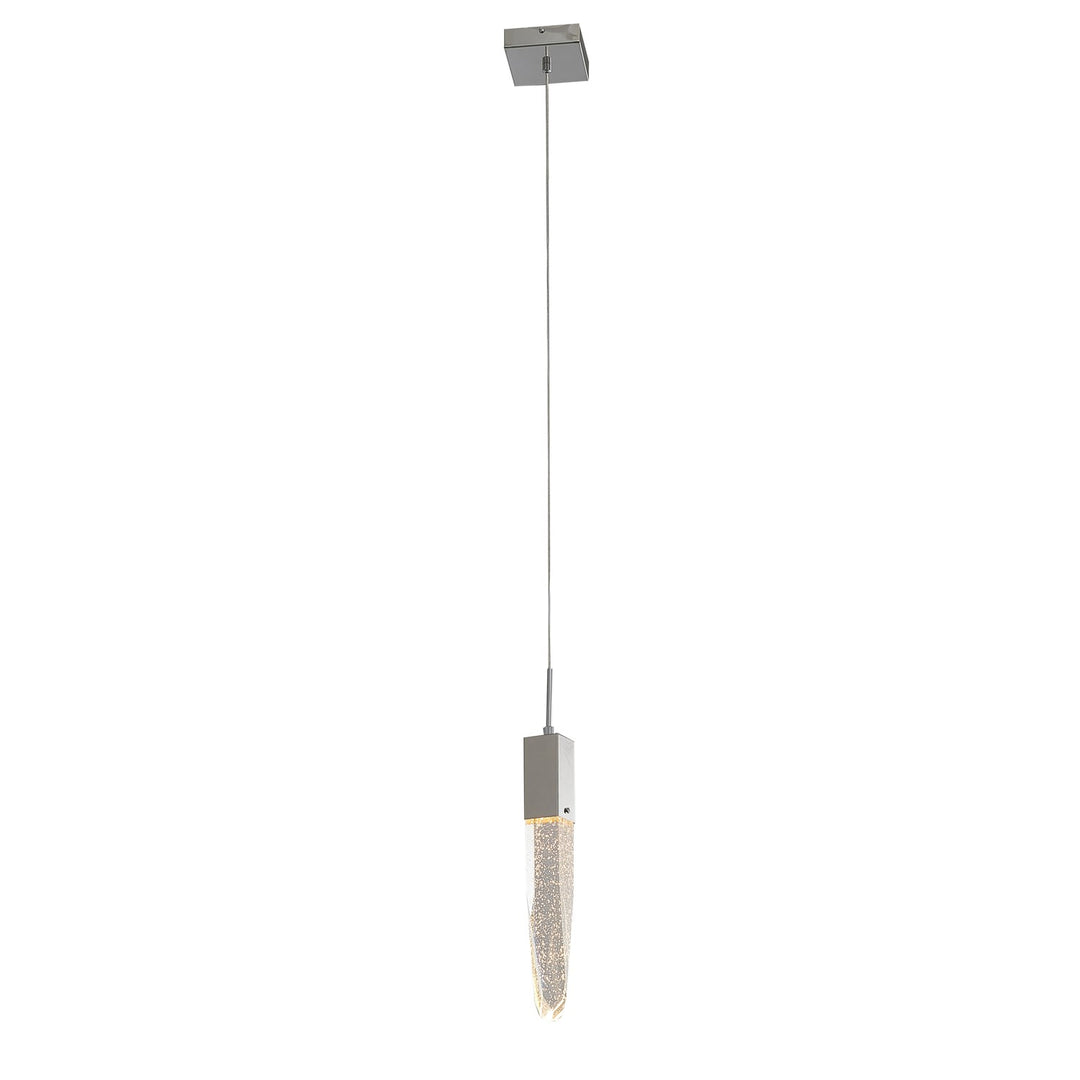 Single Pendant Lighting In Chrome Finish by Bethel