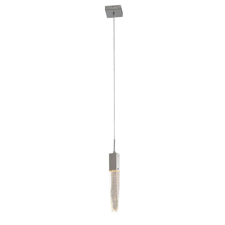 Single Pendant Lighting In Chrome Finish by Bethel
