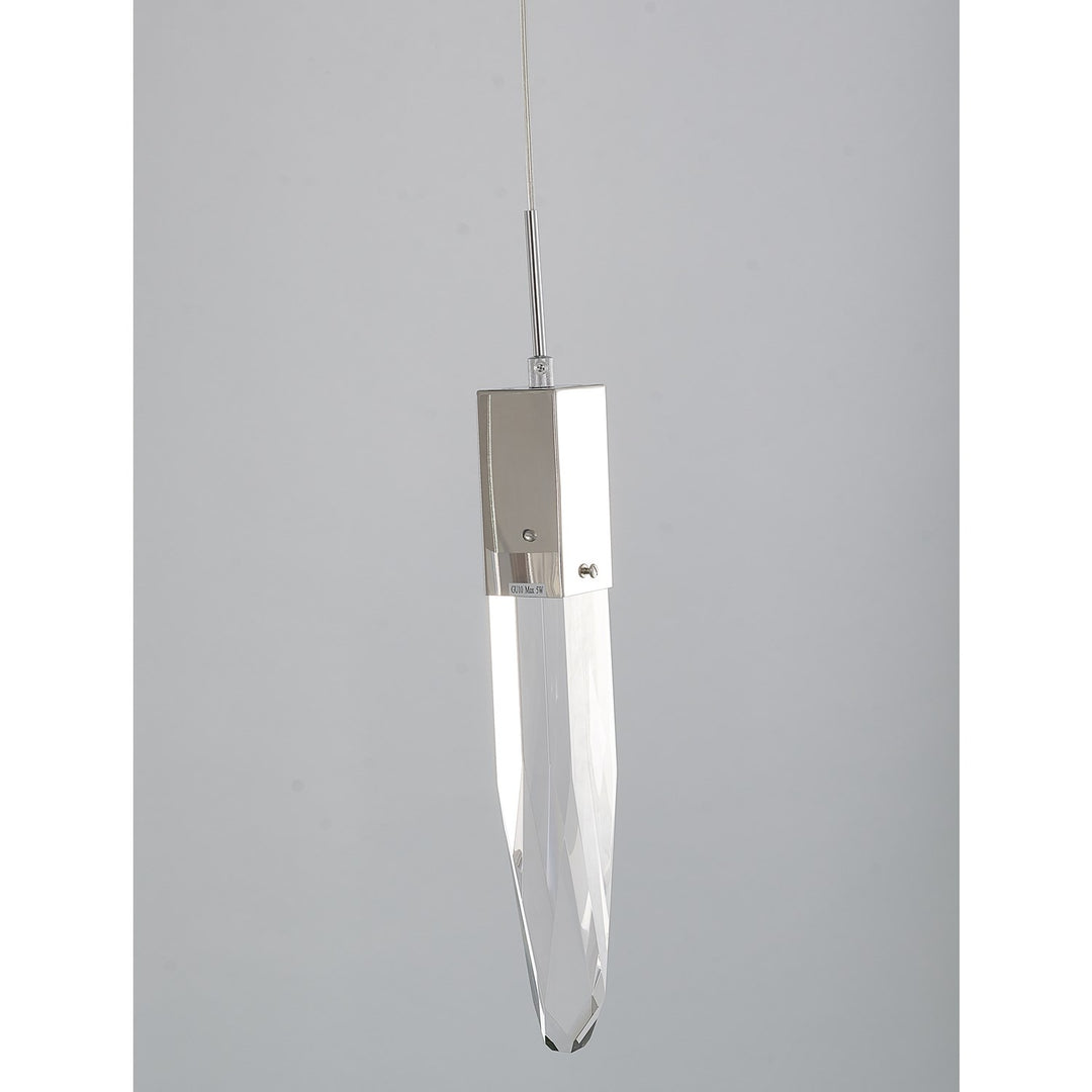 Island Lighting In Chrome Finish