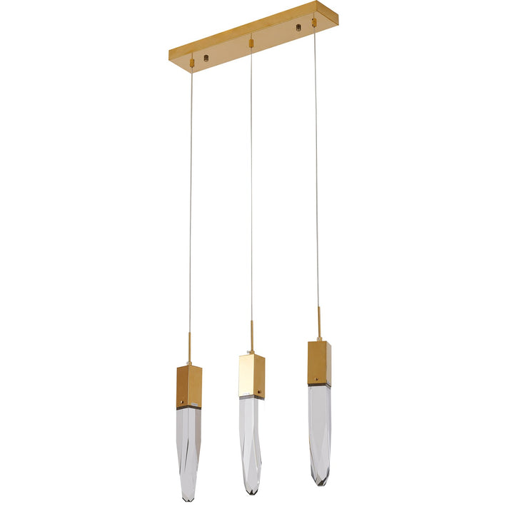 Island Lighting In Gold Finish
