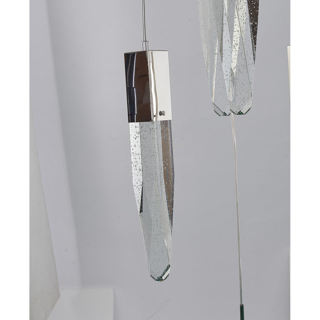 Chandelier In Chrome Finish